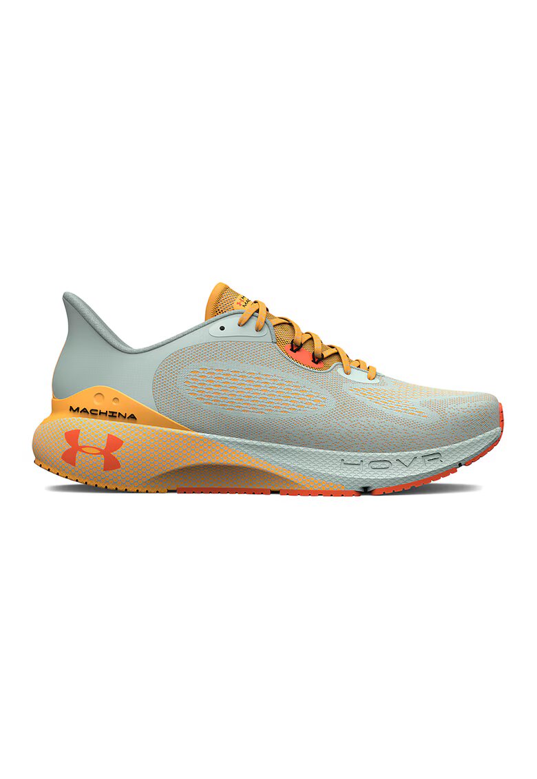 Under Armour Обувки HOVR™ Machina 3 за бягане с текстил - Оранжев/Пепеляво сиво