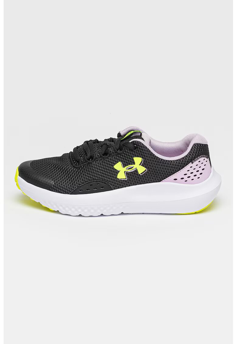 Under Armour Обувки Surge 4 за бягане - Черен/Розово