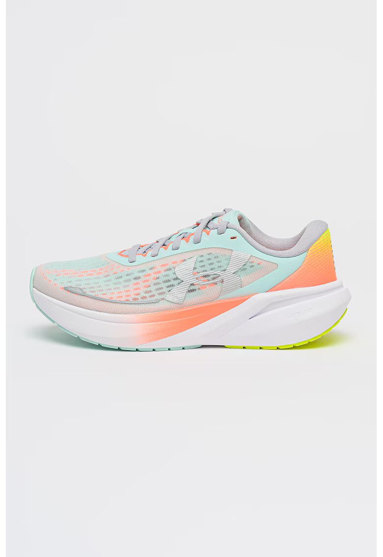 Under Armour Обувки Velociti Pace за бягане - Неоново оранжево/Бледо синьо