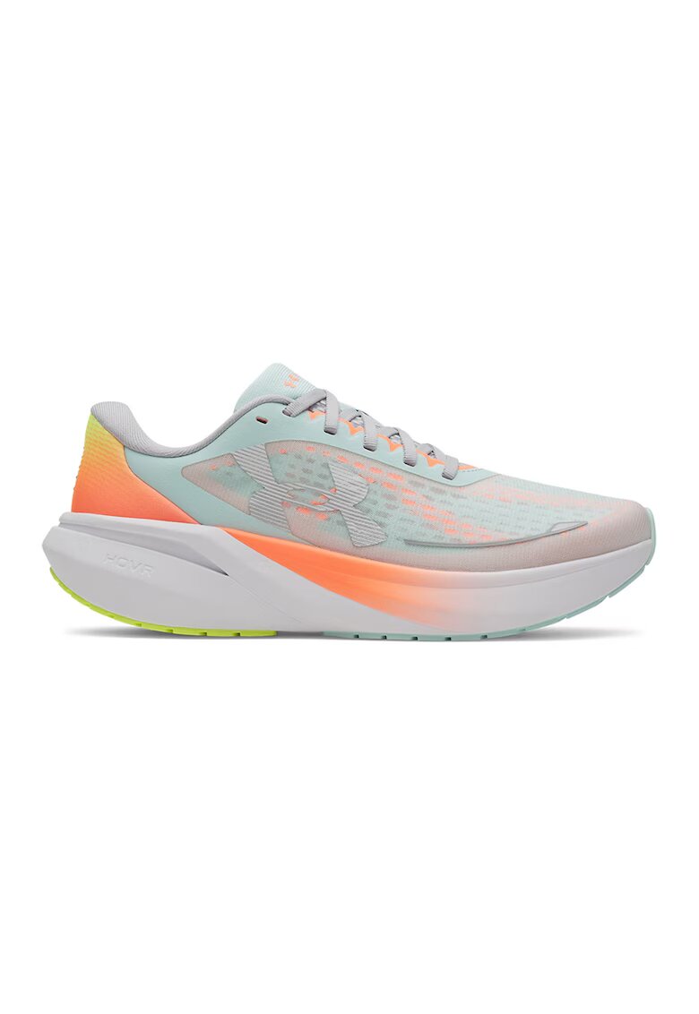 Under Armour Обувки Velociti Pace за бягане - Пастелносин/Светло сив/Мандарина