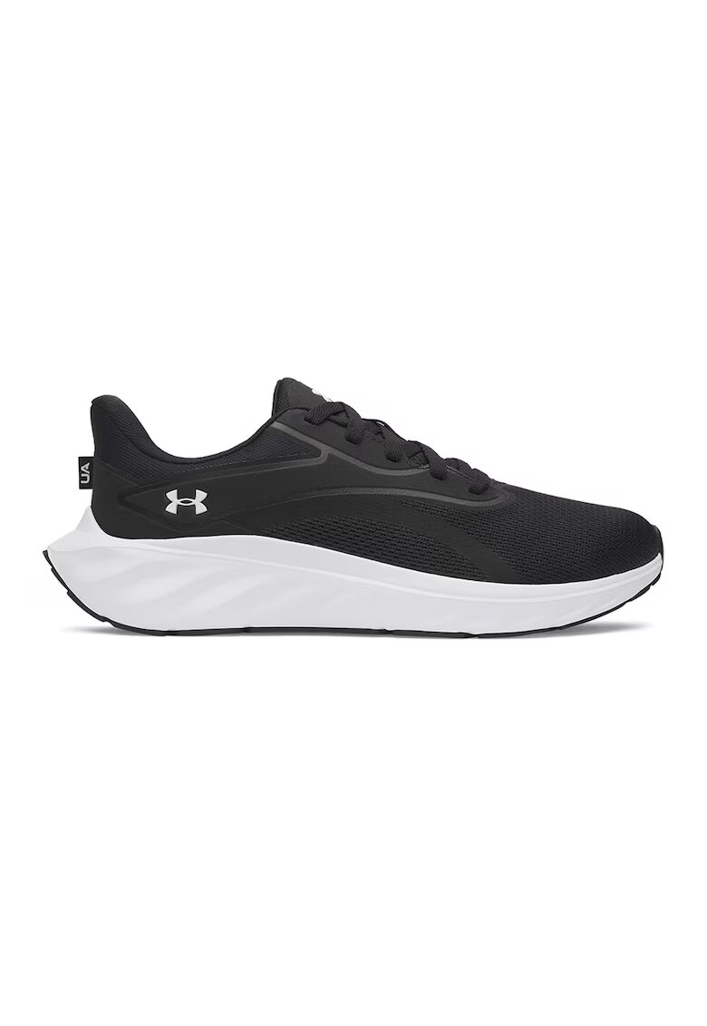 Under Armour Обувки за бягане Ascend с мрежести зони - Черен/Бял