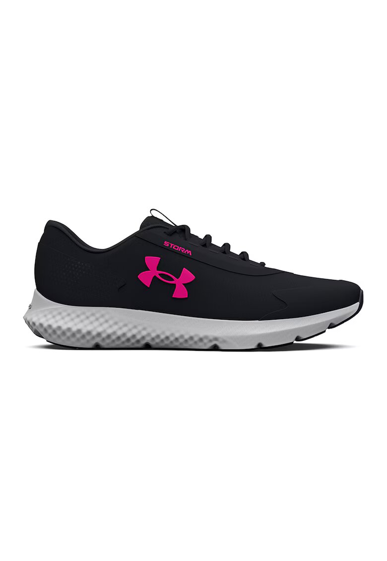 Under Armour Обувки за бягане Charged Rogue 3 Storm - Бял/Черен/Розово