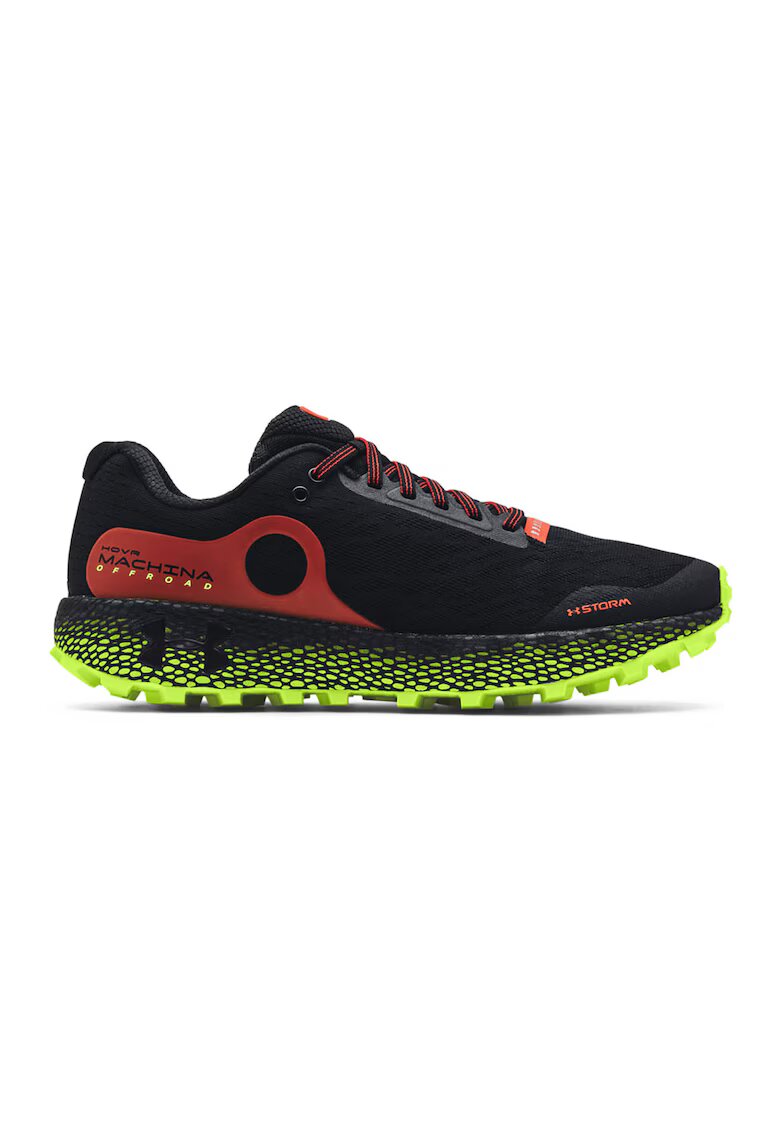 Under Armour Обувки за бягане HOVR™ Machina Off Road - Черен/Керемидено червено