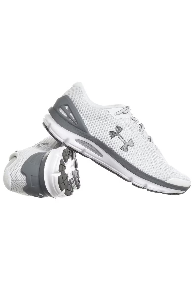 Under Armour Обувки за мъже - спортни - текстил - бял / сив цвят