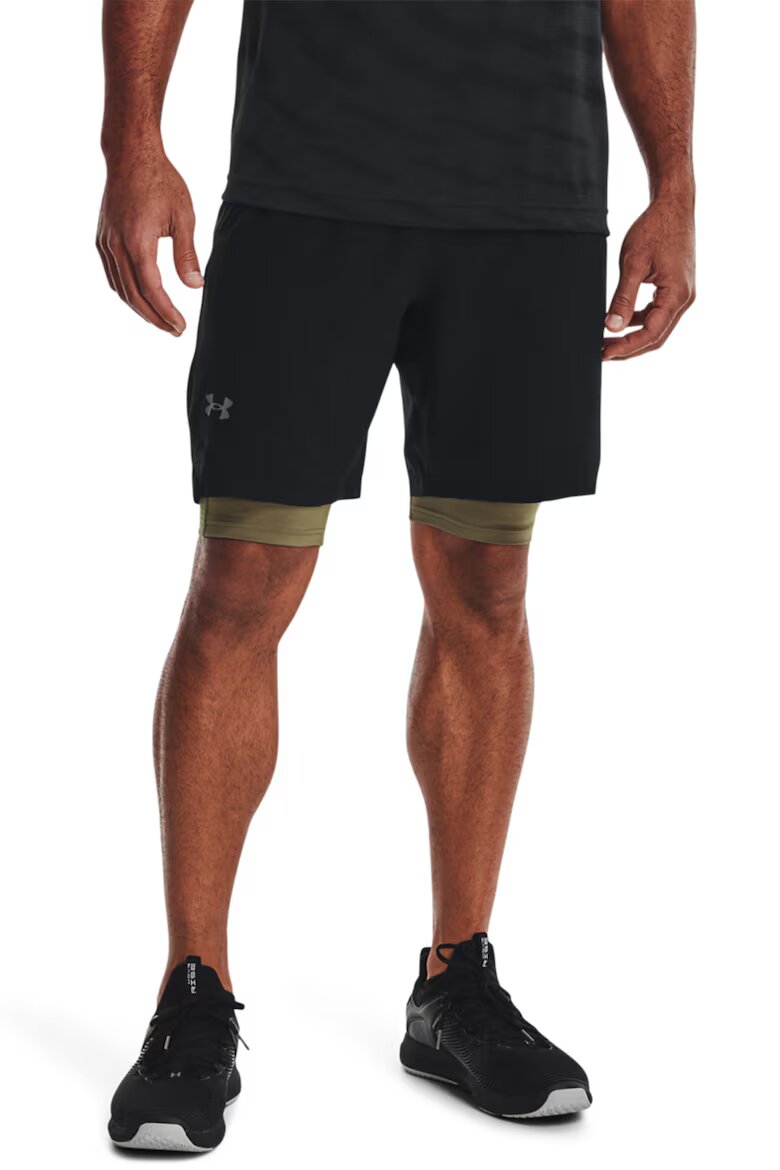 Under Armour Плетени фитнес шорти Vanish Черен