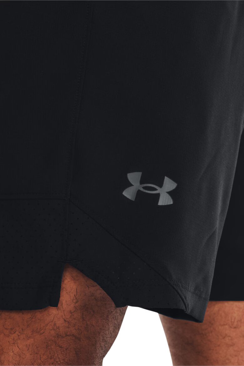 Under Armour Плетени фитнес шорти Vanish Черен