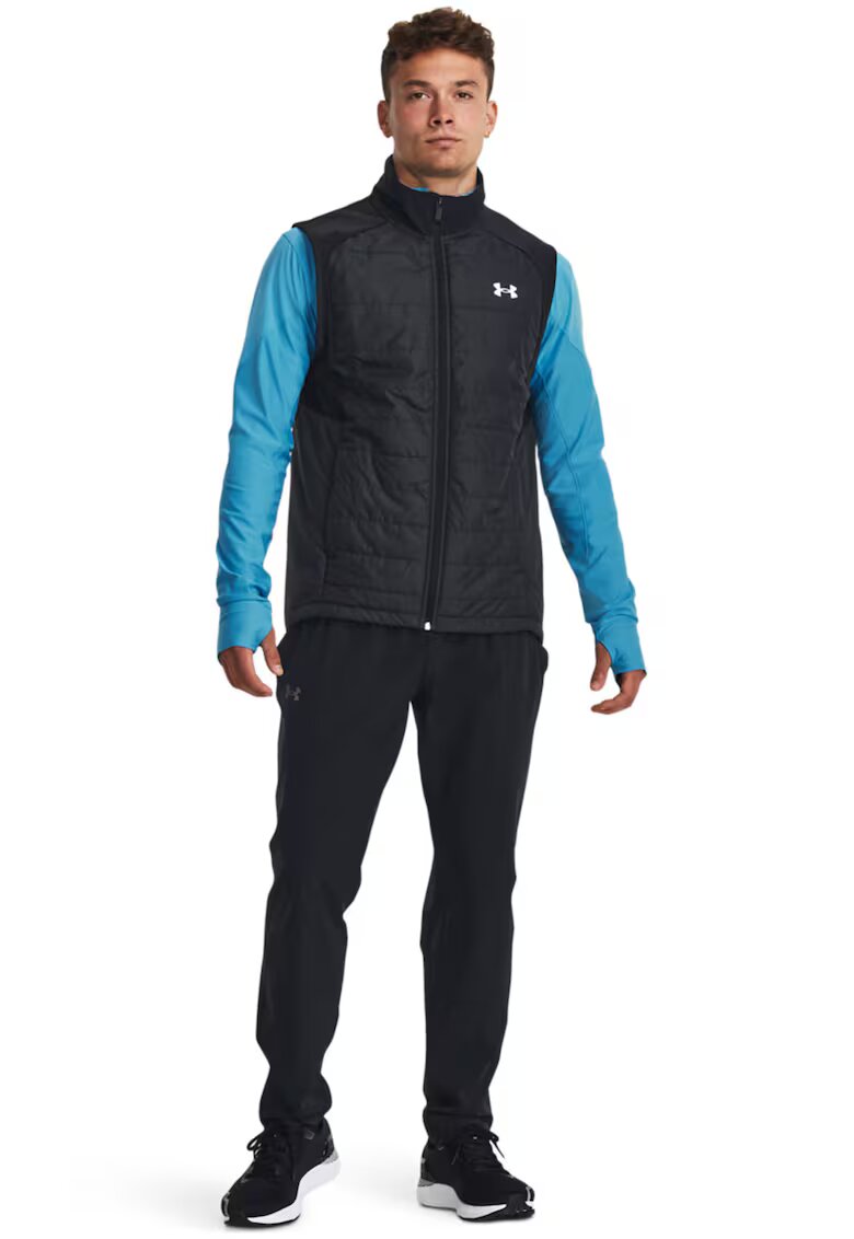 Under Armour Подплатен елек Storm Session за бягане - Черен/Син