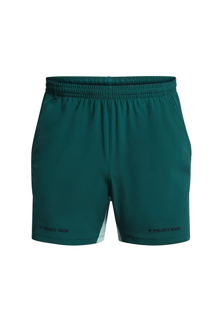 Under Armour Шорти Project 1384217-449 - мъжки - зелени
