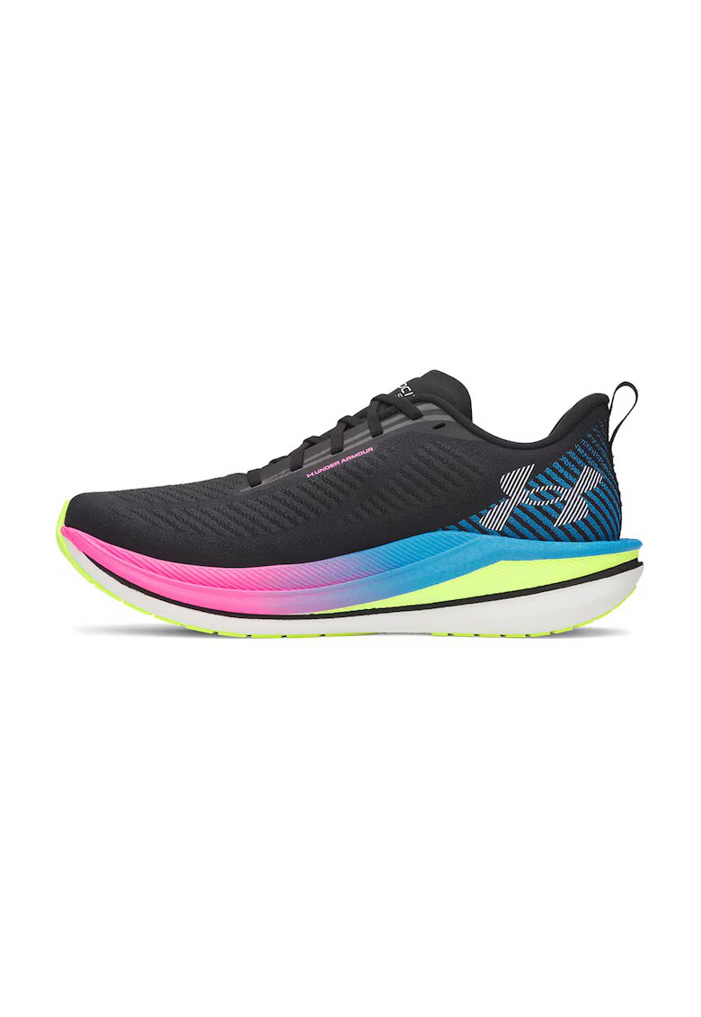 Under Armour Скосени маратонки Velociti SPD - Черен/Розово/Син