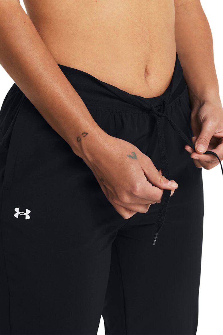 Under Armour Спортен панталон Rival с висока талия Черен