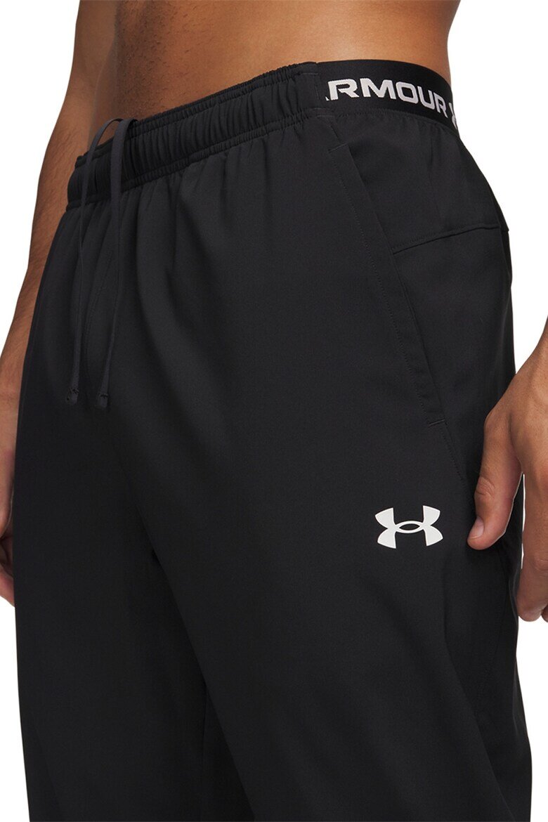 Under Armour Спортен панталон Vanish с връзки Черен/Бял