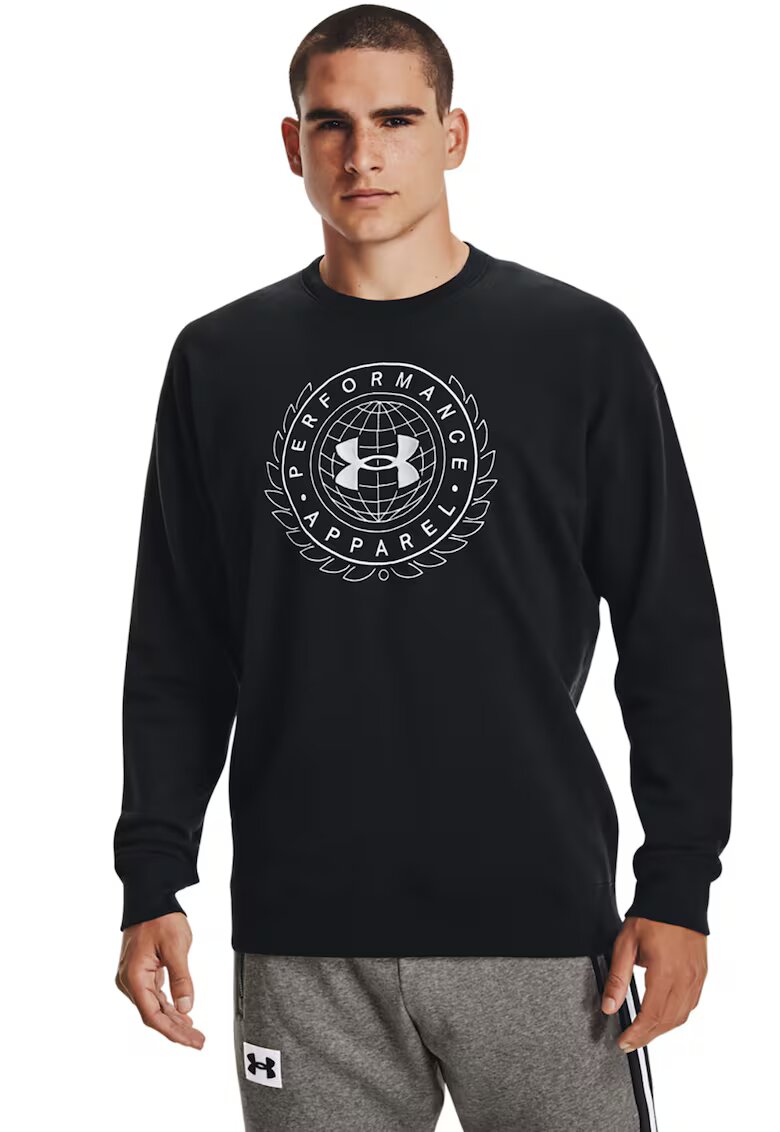 Under Armour Спортен суитшърт Rival Fleece с лого