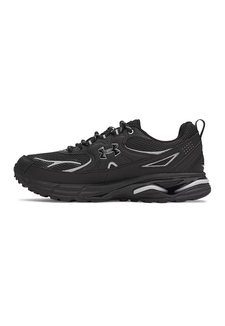 Under Armour Спортни обувки Apparition Tech с контрасти - Черен