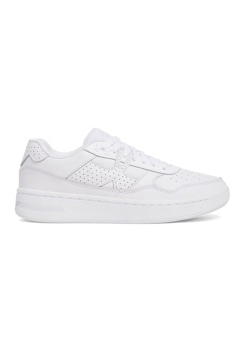 Under Armour Спортни обувки Court 96 с кожа - Слонова кост/Мръснобял