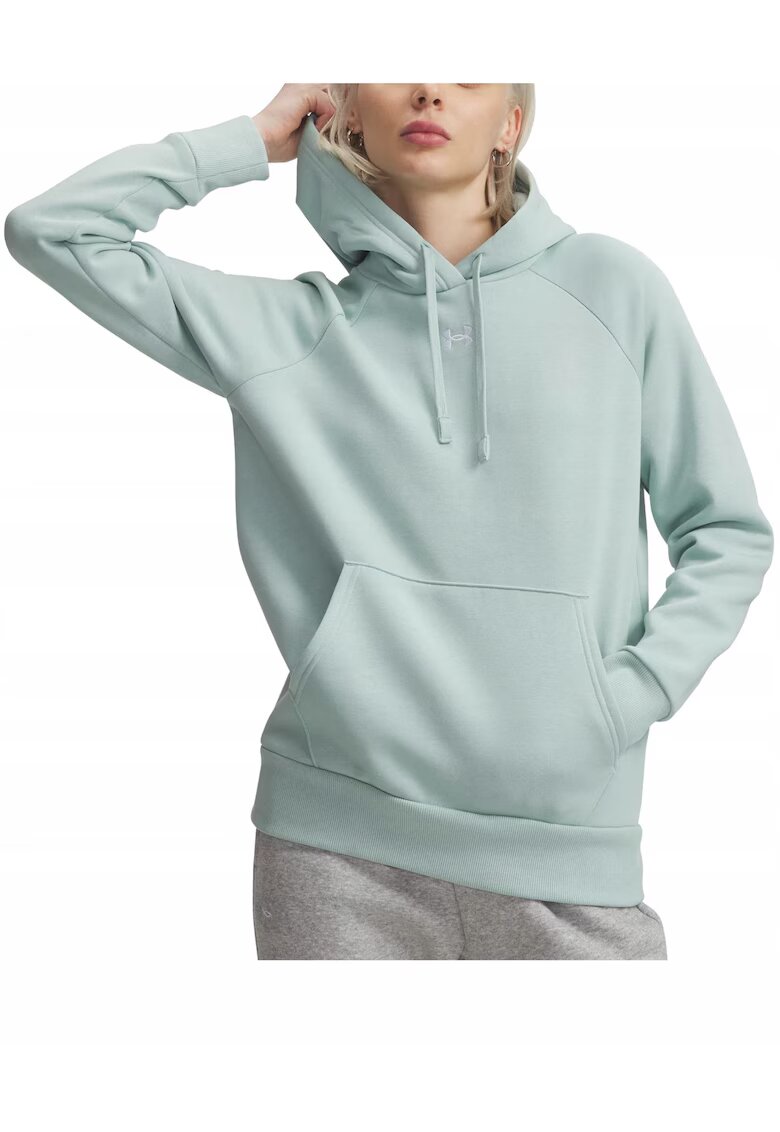Under Armour Суичър с кенгуру джоб и реглан ръкави