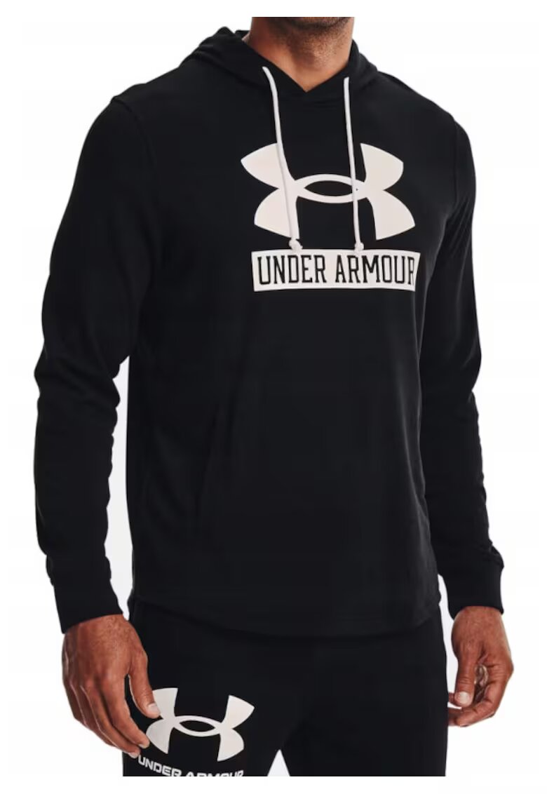 Under Armour Суитшърт с уголемено лого - Черен