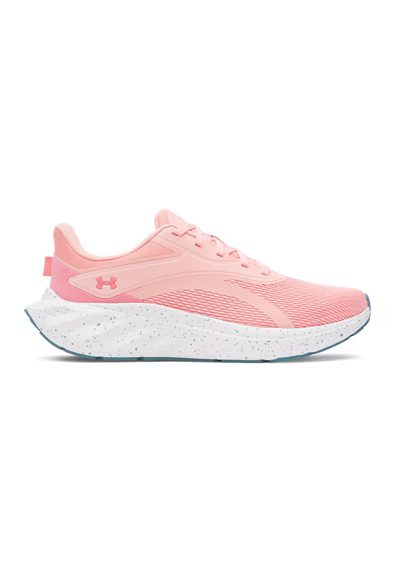 Under Armour Текстилни обувки за бягане Ascend - Бял/Пастелнорозов
