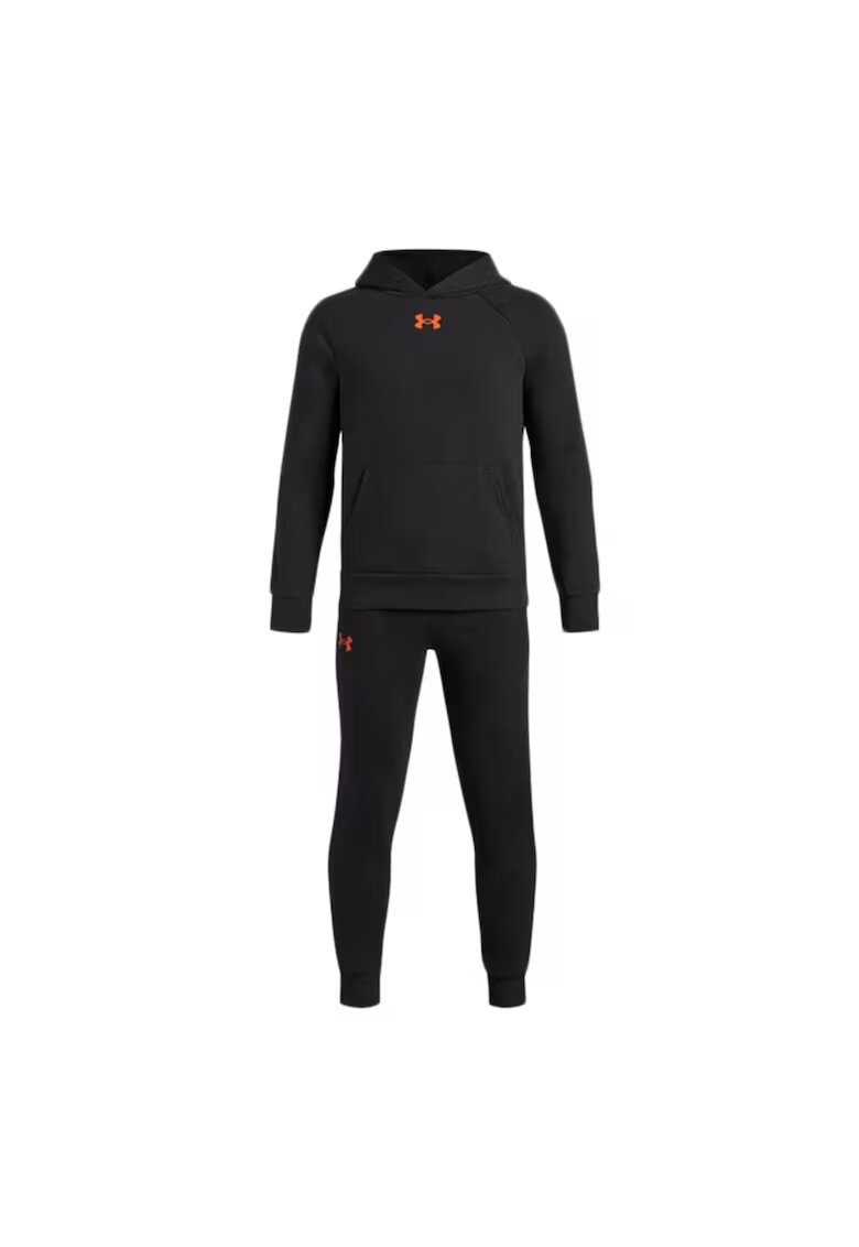 Under Armour Тренировъчен панталон Rival FL JR 1379802-003 - Момчета - Черен