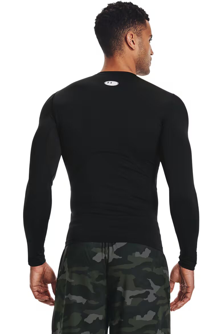 Under Armour Тренировъчна блуза Armour Бял/Черен