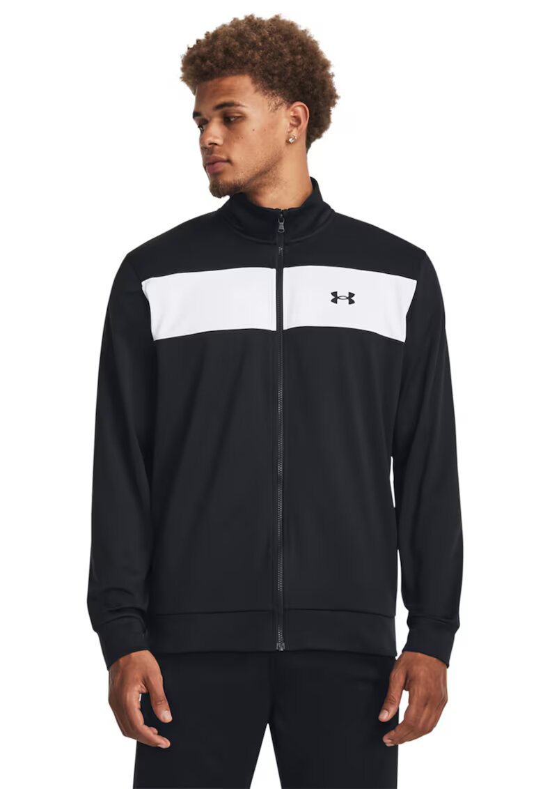 Under Armour Тренировъчно яке Twister със свободна кройка - Бял/Черен