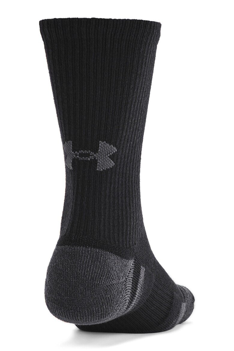 Under Armour Унисекс фитнес чорапи Performance 6 чифта Черен/Tъмносив