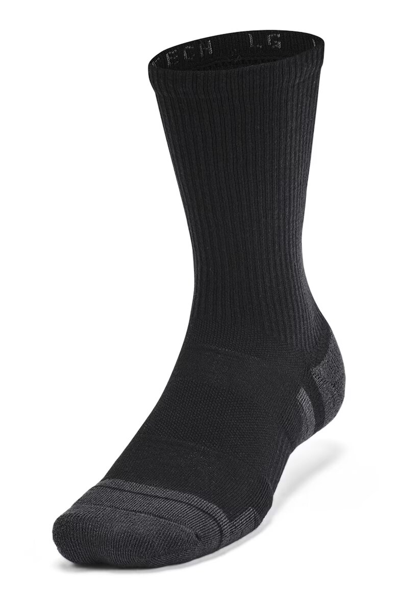 Under Armour Унисекс фитнес чорапи Performance 6 чифта Черен/Tъмносив