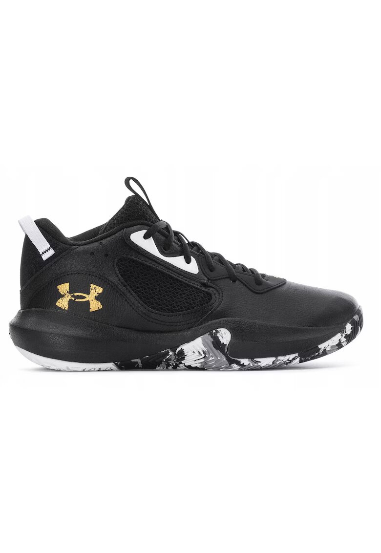 Under Armour Високи спортни обувки от кожа - за баскетбол Lockdown 6