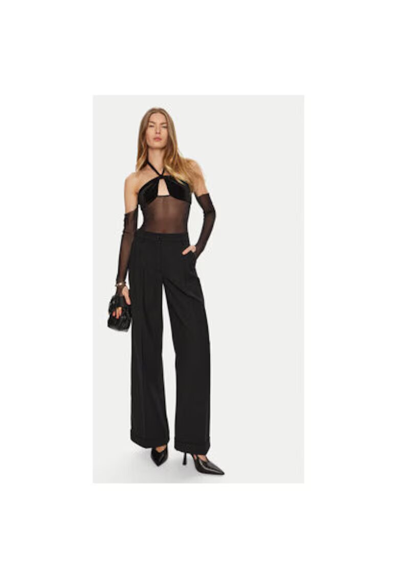 Undress code Дамско боди - 304553585 - Полиамид/Еластан - Черен - Черен