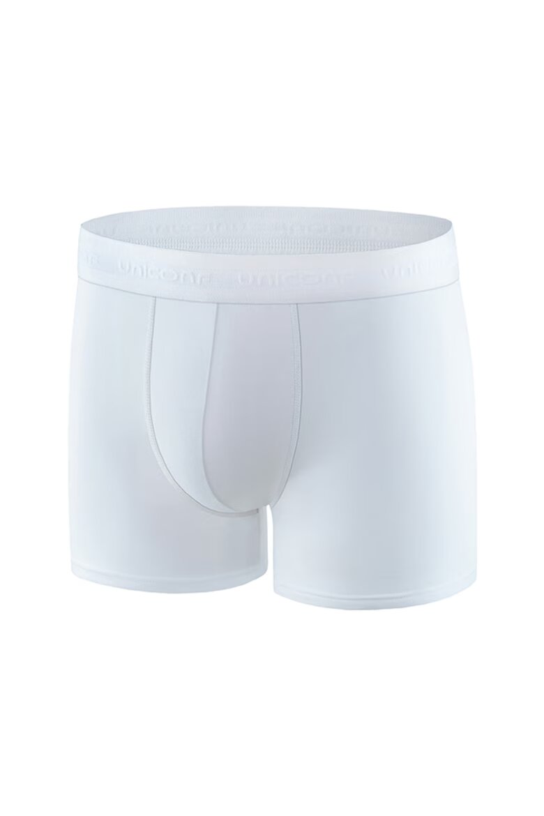 Uniconf Памучни мъжки боксерки BB08R Бял