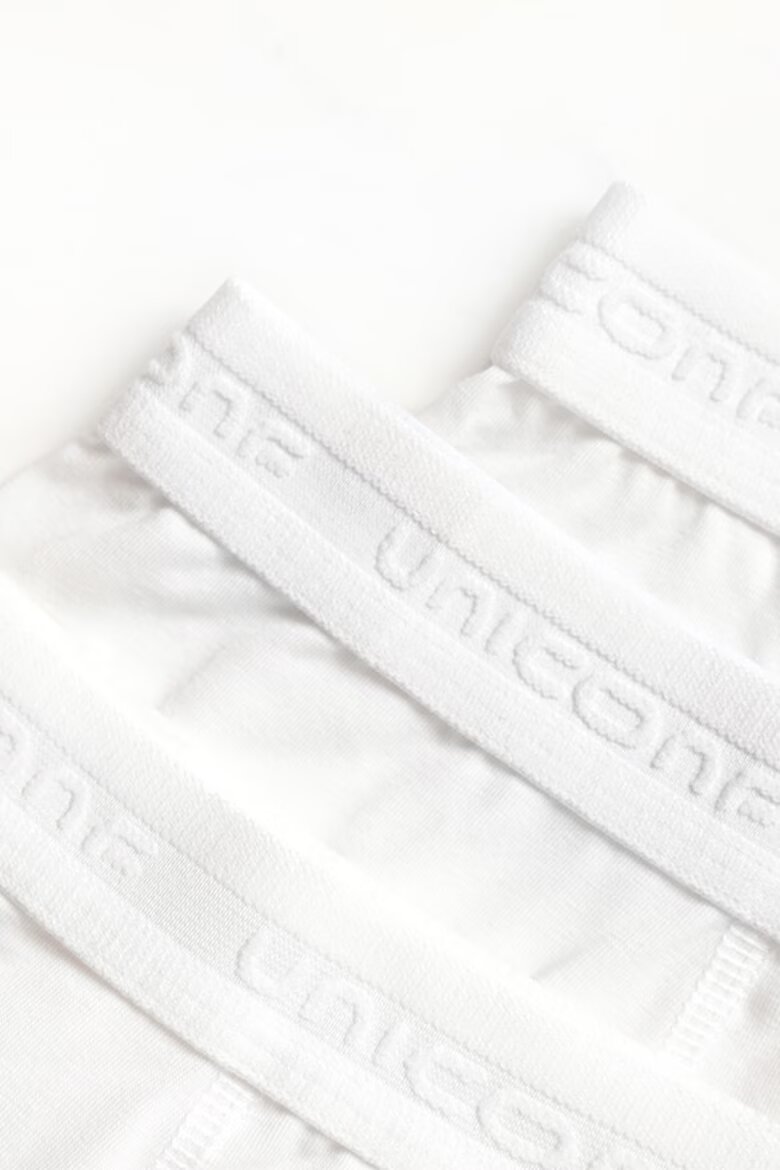 Uniconf Памучни мъжки боксерки BB08R Бял