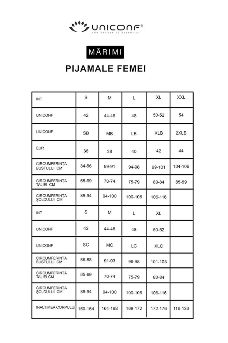Uniconf Пижама PFV08 Сив