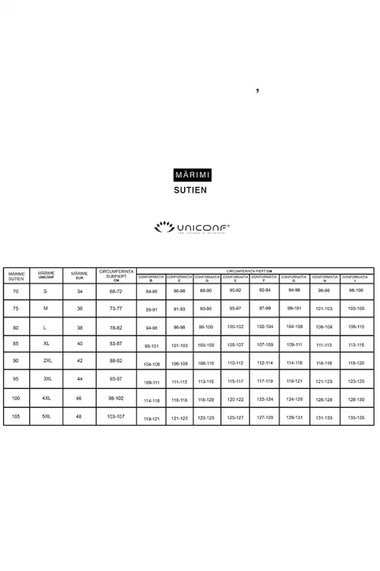 Uniconf Сутиен от микрофибър SM06 Червен
