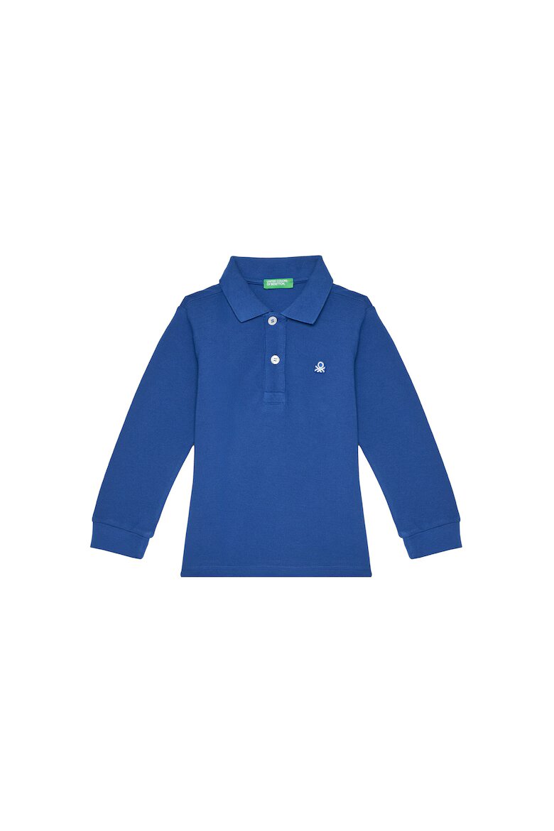 United Colors of Benetton Блуза памук Син