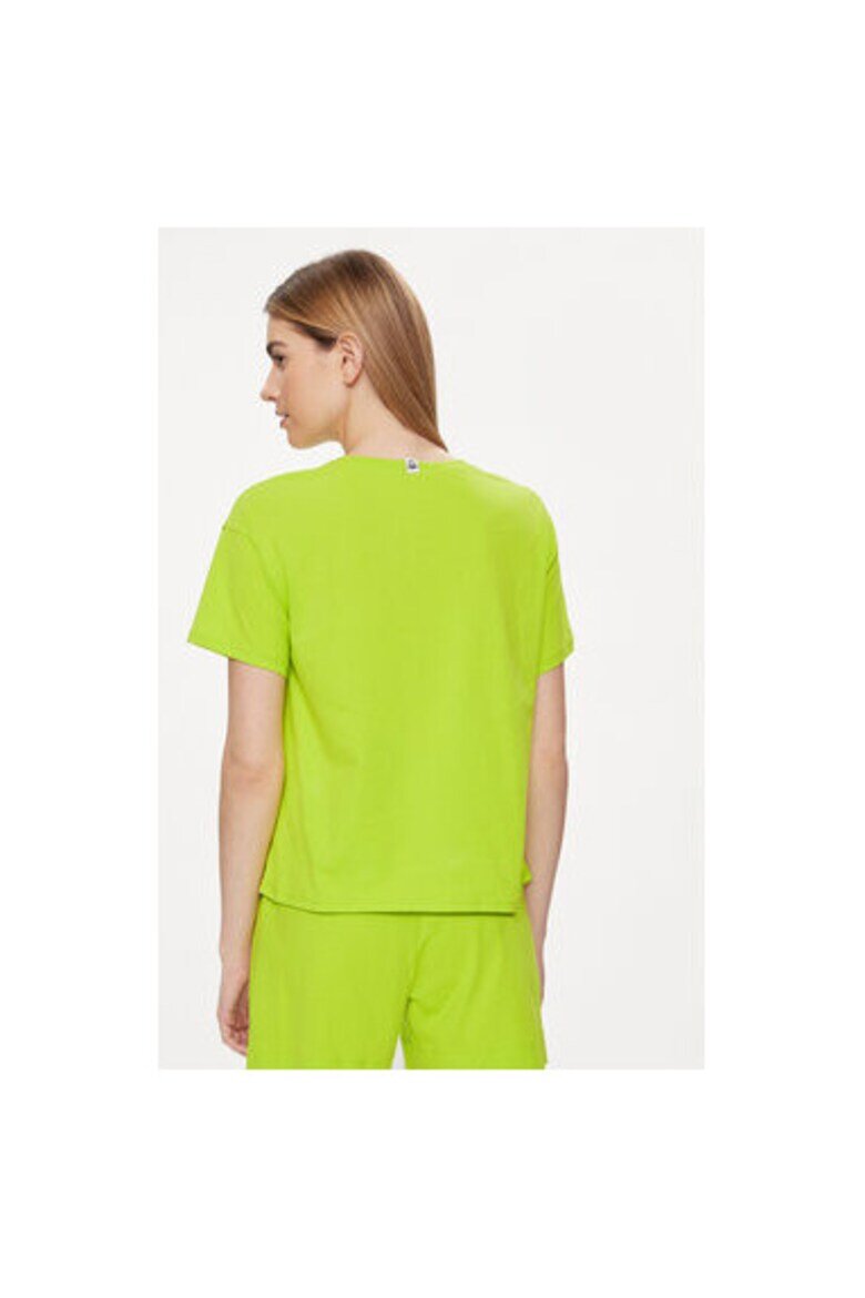 United Colors of Benetton Дамска нощница 303812799 Памук Зелен
