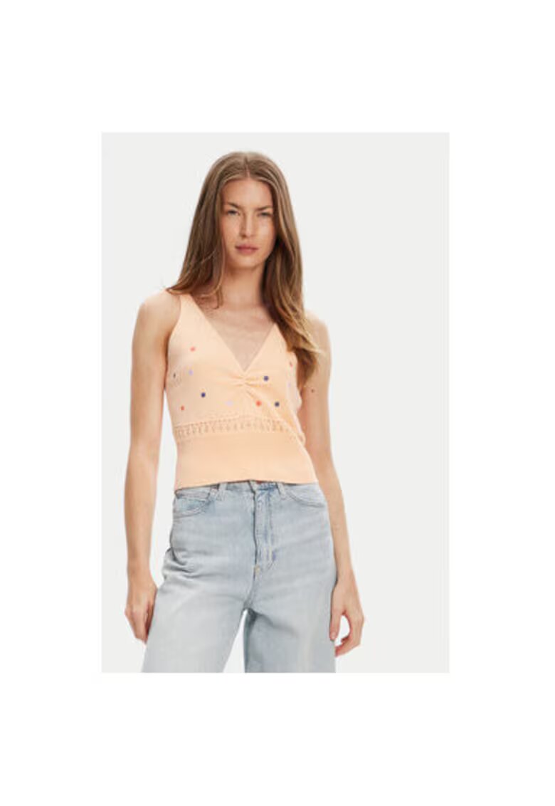 United Colors of Benetton Дамски топ 10C1EH01A - Памук -