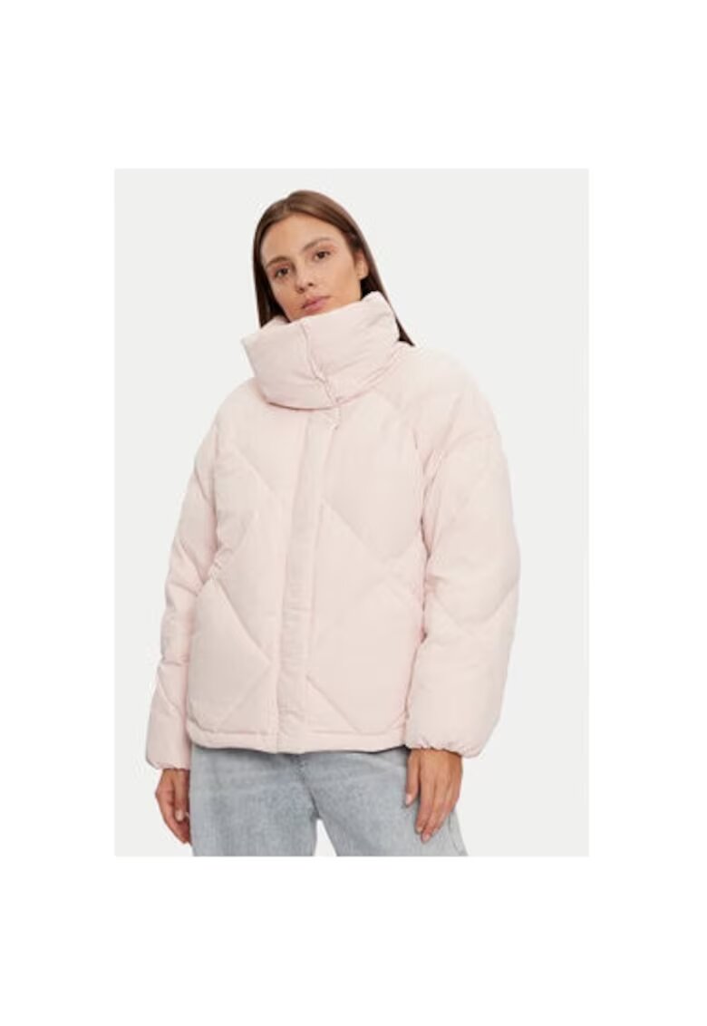 United Colors of Benetton Дамско яке - 304302534 - Найлон - Розов
