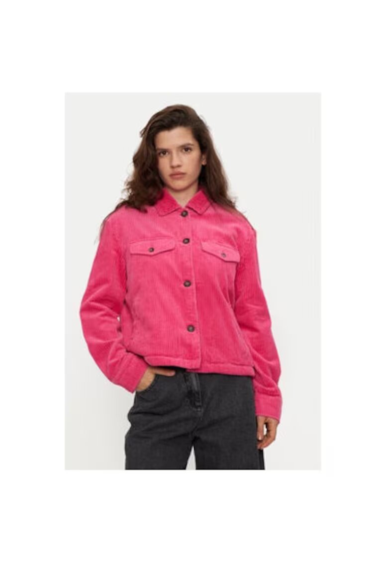 United Colors of Benetton Дамско яке - 304522543 - Памук - Розов