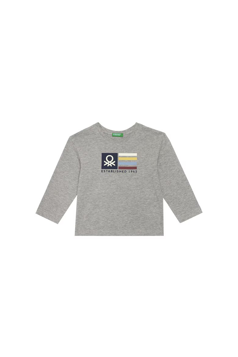 United Colors of Benetton Детска блуза сива