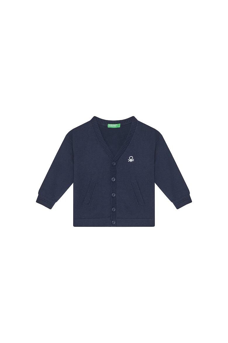 United Colors of Benetton Детска жилетка Benetton тъмносин. Тъмносин