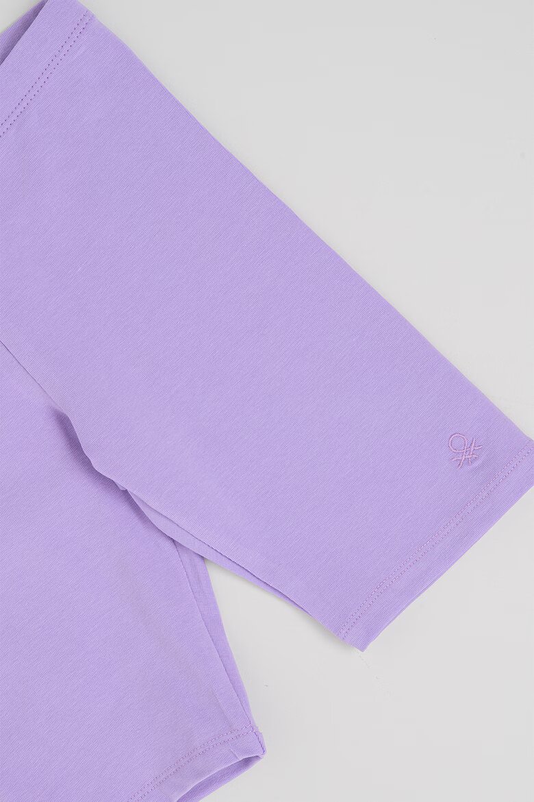 United Colors of Benetton Къс клин с еластична талия Виолетов