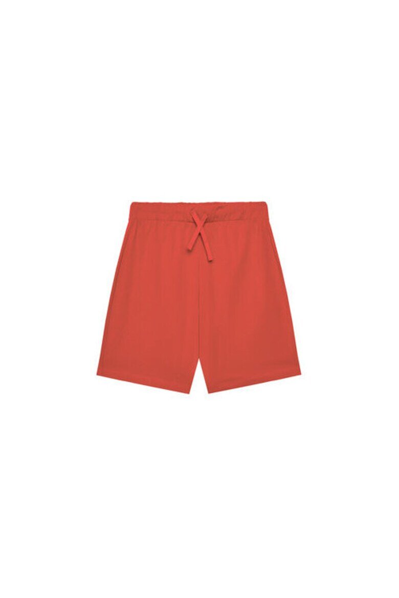 United Colors of Benetton Спортни шорти за момчета 3BL0C903L Памук Червен