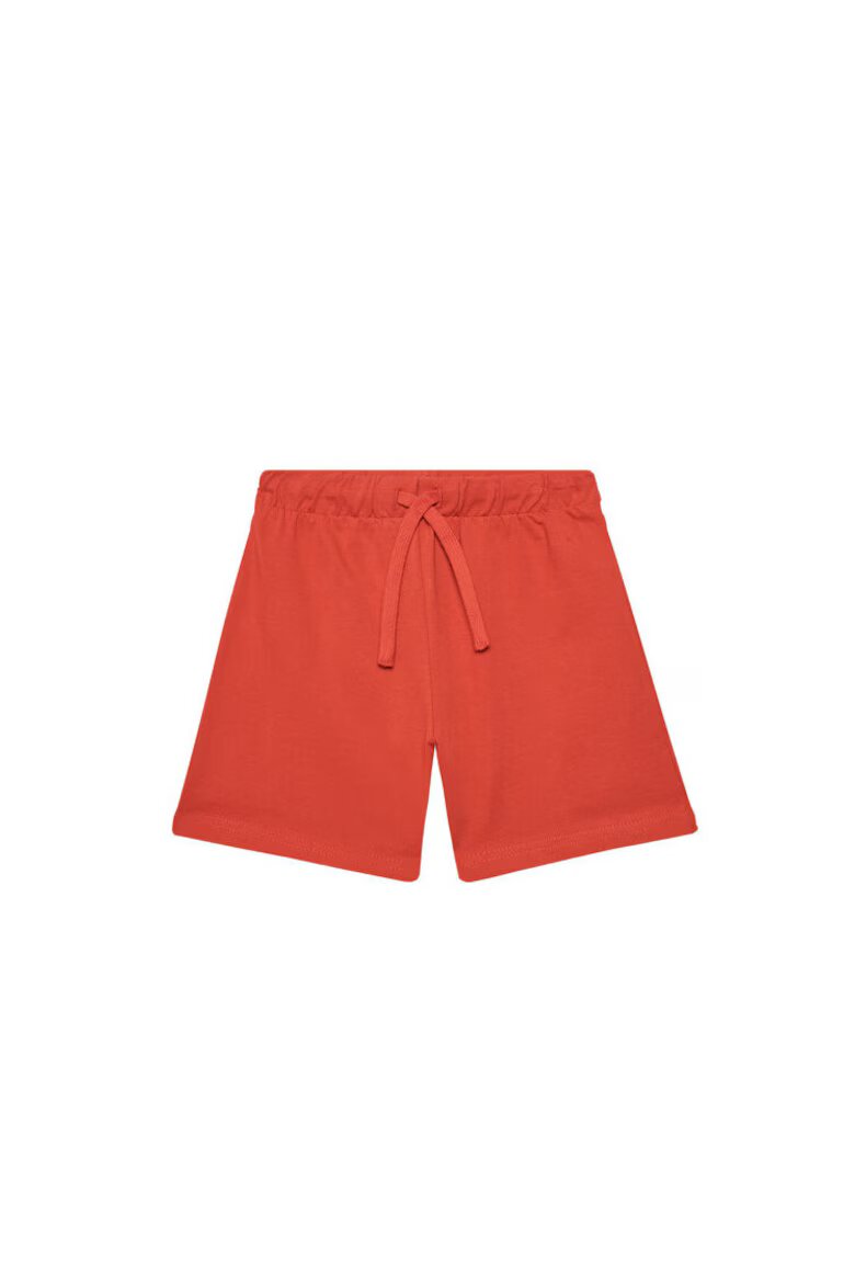 United Colors of Benetton Спортни шорти за момчета 3BL0G900Q Памучен Червен Червен