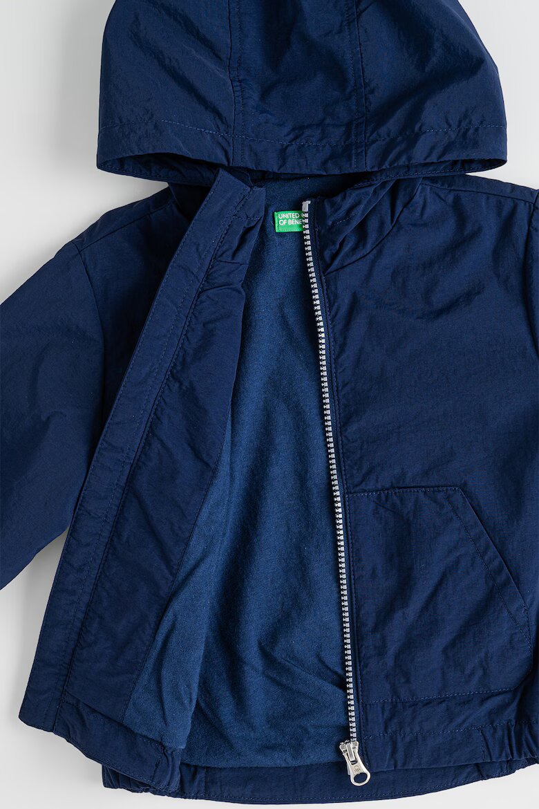 United Colors of Benetton Яке с качулка Тъмносин
