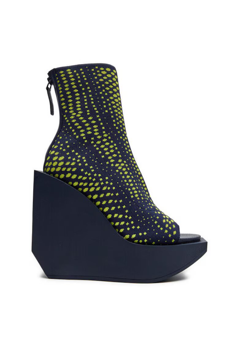 United Nude Дамски ботуши 303650759 - Текстил - Зелени