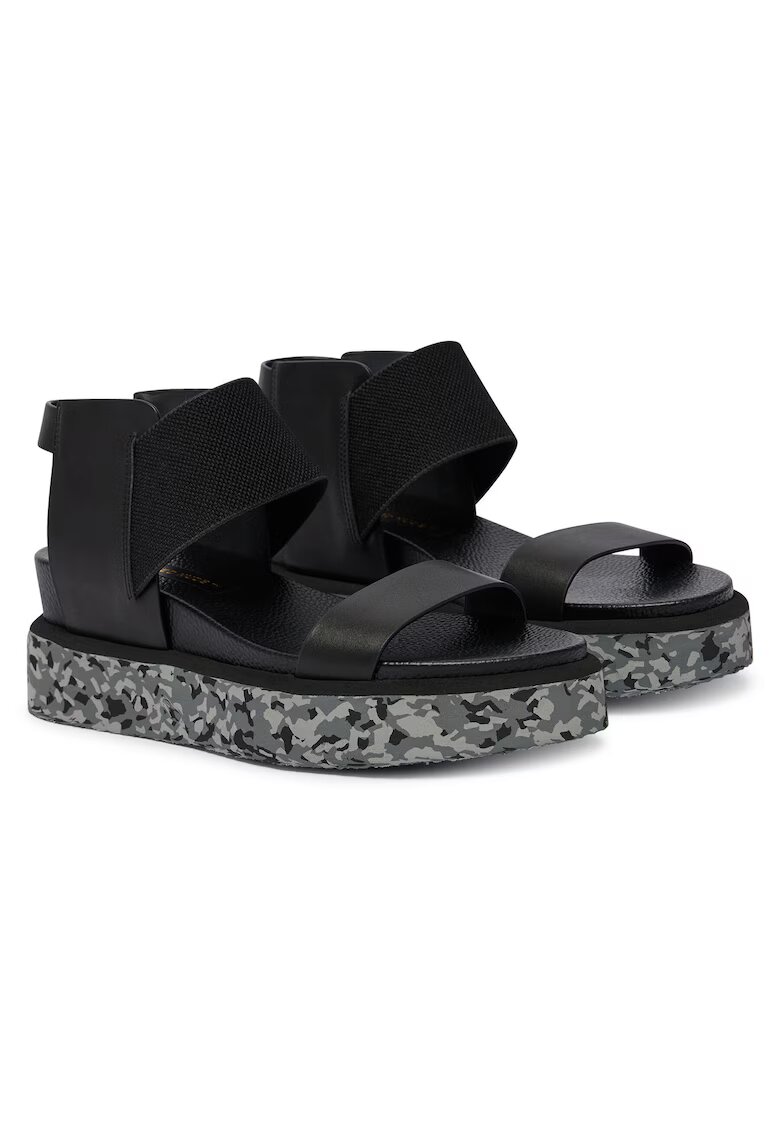 United Nude Дамски сандали - естествена кожа - черен/сив