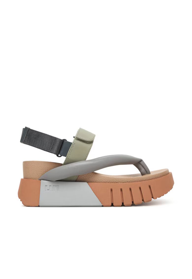 United Nude Дамски сандали естествена кожа - многоцветни - система за закопчаване Velcro