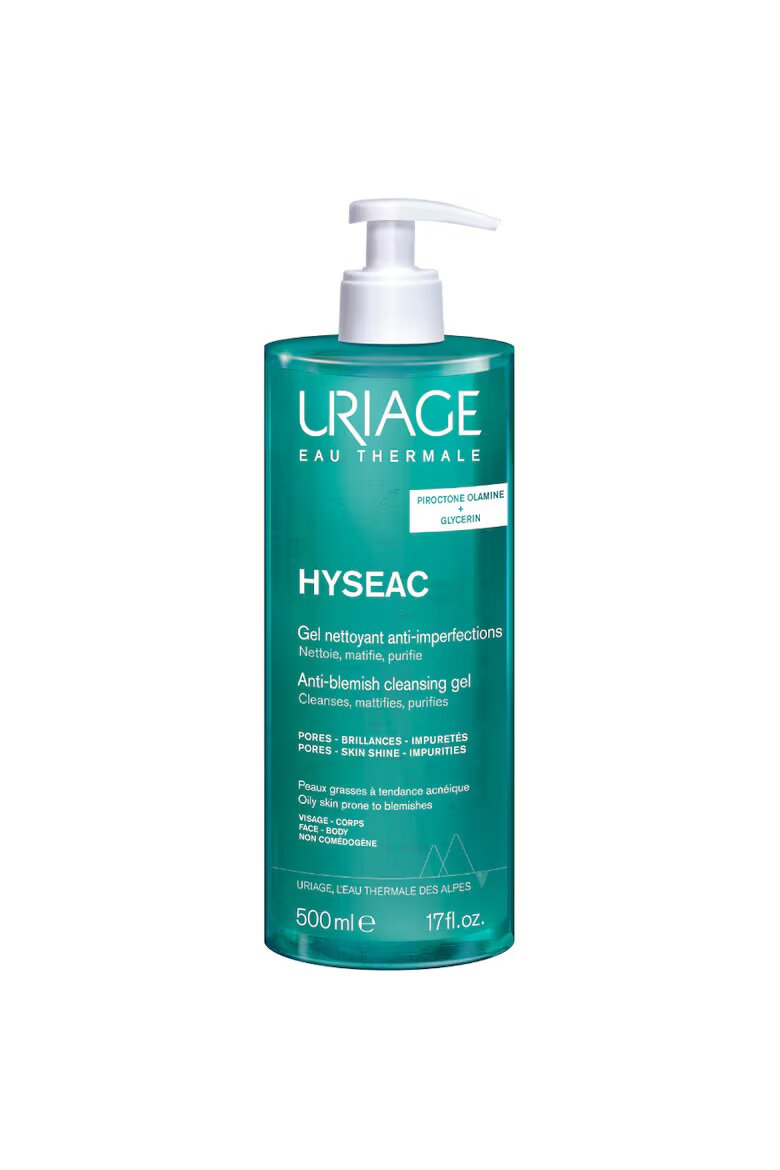 Uriage Hyseac почистващ гел за мазна кожа 500 мл