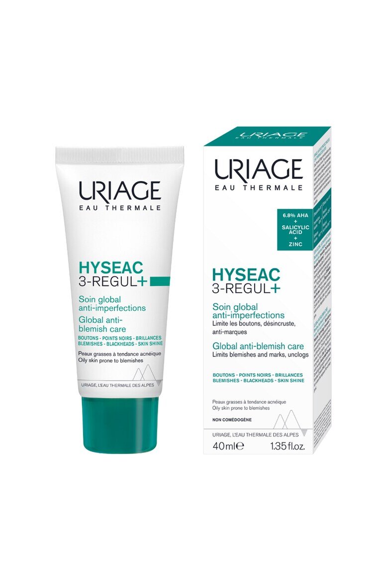 Uriage Крем против акне Hyseac 3-regul+ 40 мл