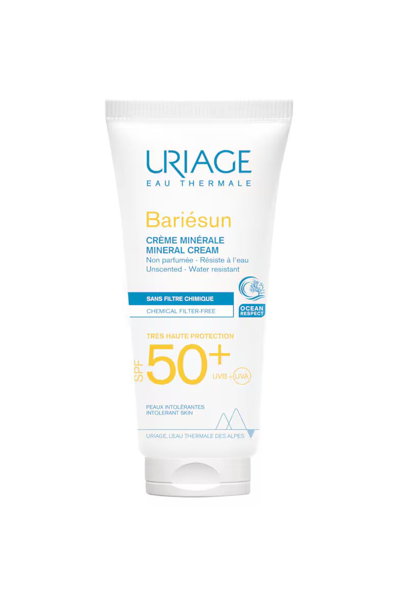 Uriage Слънцезащитен крем Bariesun SPF50+ Минерален 100 мл