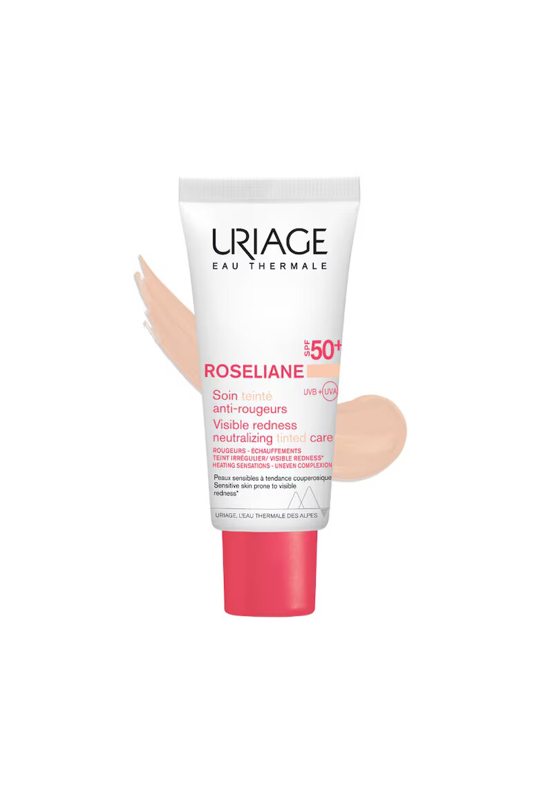Uriage Слънцезащитен крем ROSELIANE SPF50 против зачервяване 40 мл